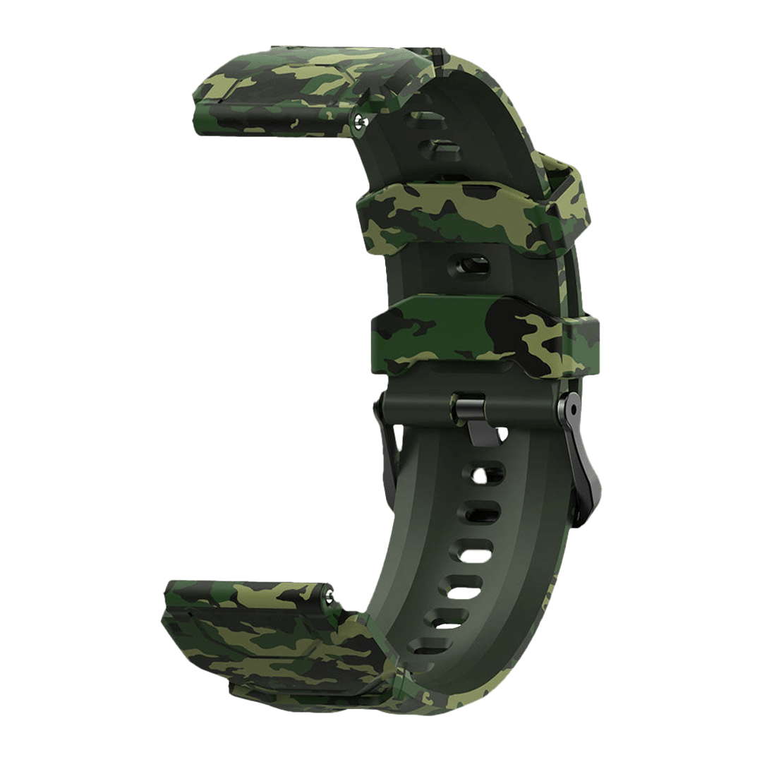 Silicon Green Camo Strap - North511